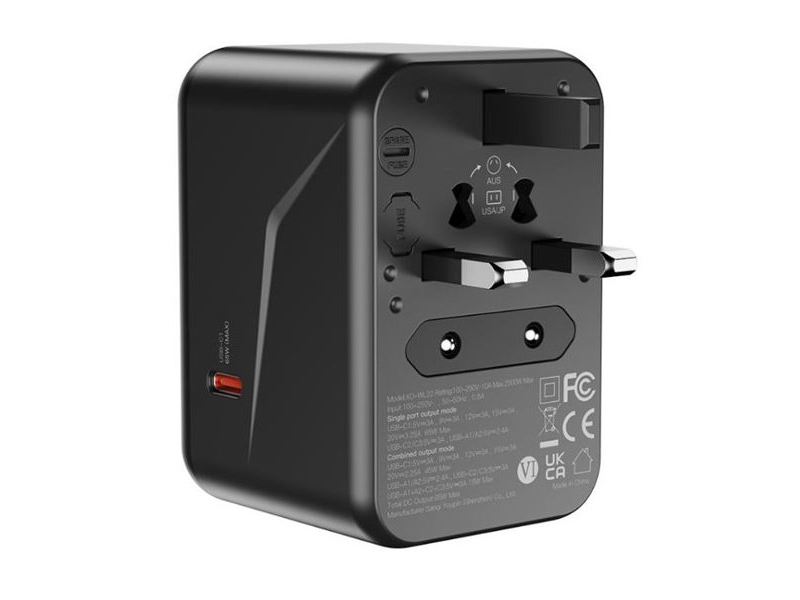 شارژر چندراهی ایکس او WL22