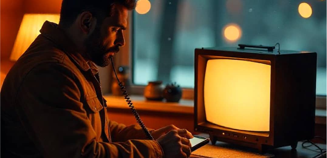 اتصال گوشی به تلویزیون قدیمی با کابل شارژر