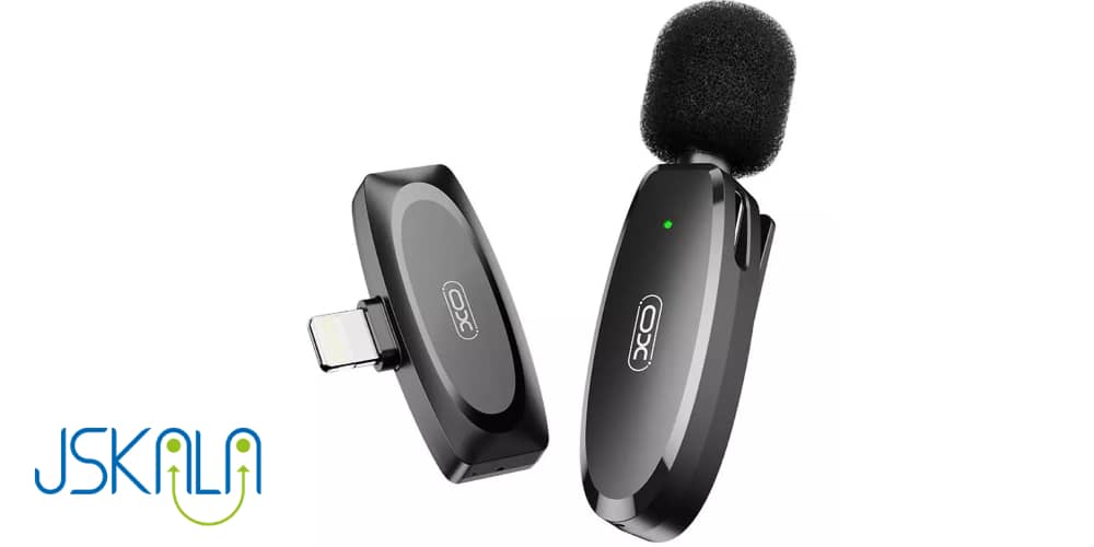 میکروفون لایتنینگ یقه‌ای ایکس او مدل XO-MKF08B