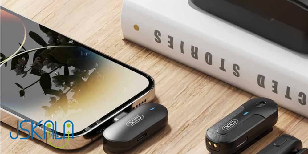 میکروفون لایتنینگ یقه‌ای ایکس او مدل XO-MKF09B