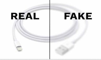 تشخیص کابل و شارژر اصلی آیفون